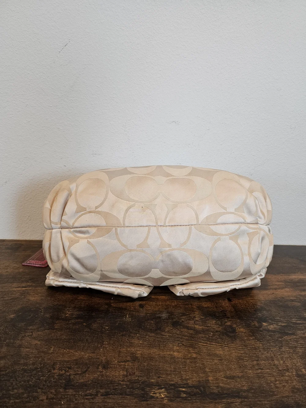 Coach Signature Jacquard Pocket Hobo